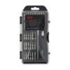 AEG coffret de vissage 34 embouts : 7 plats-6 crusiformes-8 allen-9 étoiles