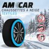 AMCAR calze da neve tessile L