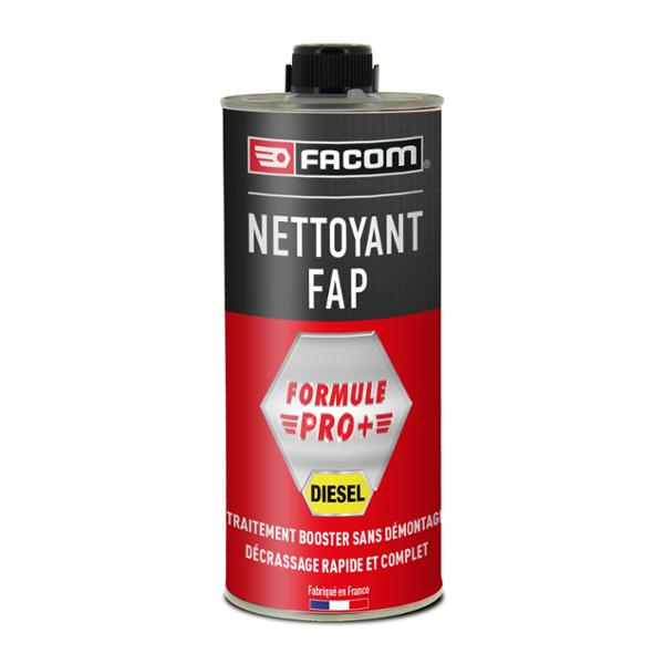 FACOM Nettoyant FAP, Décrassant Filtre à Particules, Formule Pro+ 1L