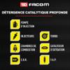 FACOM 006070 Détergent Système Anti-Pollution Diesel 7 en 1 – Nettoyant Injecteurs, EGR, Turbo & FAP – Formule Pro 1L