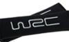 WRC 2 seat belt pads. Black,silver embroidered