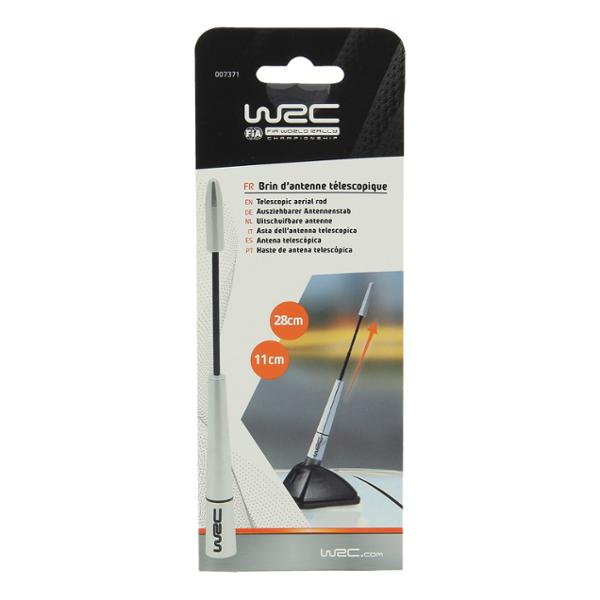 WRC elemento antenna alluminio telescopico 11 a 28cm