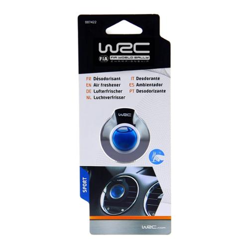 WRC Désodorisant voiture diffuseur membrane. Parfum Sport.