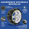 MICHELIN Extrem Grip Chaînes à Neige 9 mm Tension Automatique, n°65
