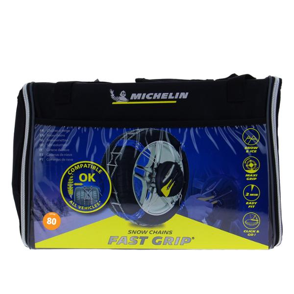 MICHELIN Fast Grip catene da neve a montaggio frontale n°80