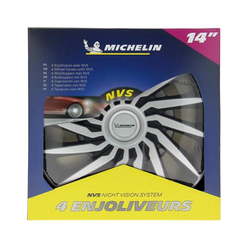 "MICHELIN 4 wheel trims box 14"" NVS Kendo S/B                                                                                                                                                                                                                                                                                                                                                                                                                                                                                                                                                                                                                                                                                                                                                                                                                                                                                                                                                                                                                                                                                                                                                                                                                                                                                                                                                                                                                                                                                                                                                                                                                                                                                                                                                                                                                                                                                                                                                                                                                                                                                                                                                                                                                                                                                                                                                                                                                                                                                                                                                                                                                                                                                                                                                                                                                                                                                                                                                                                                                                                                                                                                                                                                                                                                                                                                                                                                                                                                                                                                                                                                                                                                                                                                                                                                                                                                                                                                                                                                                                                                                                                                                                                                                                                                                                                                                                                                                                                                                                                                                                                                                                                                                                                                                                                                                                                                                                                                                                                                                                                                                                                                        "