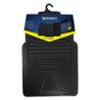 MICHELIN 4 tapis auto PVC noir à sillons type gomme de pneus universels