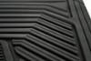 MICHELIN 4 tapis auto PVC noir à sillons type gomme de pneus universels