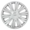 MICHELIN lot de 4 enjoliveurs gris métallisés tout type de roue 14 pouces NVS 42