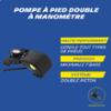 MICHELIN Pompe double manomètre NH