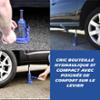 MICHELIN 009559 Cric hydraulique bouteille 3T - Levage 195-385mm - Tige filetée réglable - Poignée confort - Compact et robuste pour voitures, SUV, 4x4