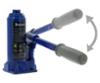 MICHELIN 009559 Cric hydraulique bouteille 3T - Levage 195-385mm - Tige filetée réglable - Poignée confort - Compact et robuste pour voitures, SUV, 4x4