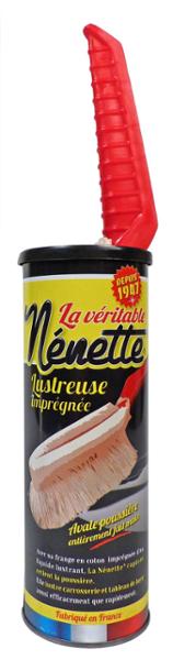 La véritable Nenette, lustreuse imprégnée attrape-poussière fait main