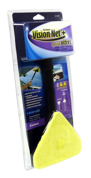 CARLinéa Vision Net raclette microfibre télescopique pare brise vitre