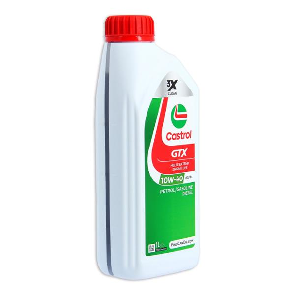 CASTROL GTX 10W-40 A3/B4, Huile Moteur, 1Litre