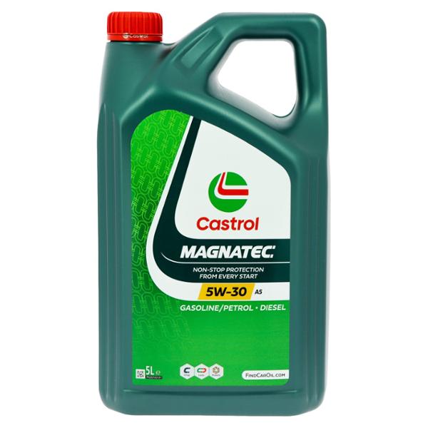 CASTROL Magnatec 5W-30 A5, Huile Moteur, 5L