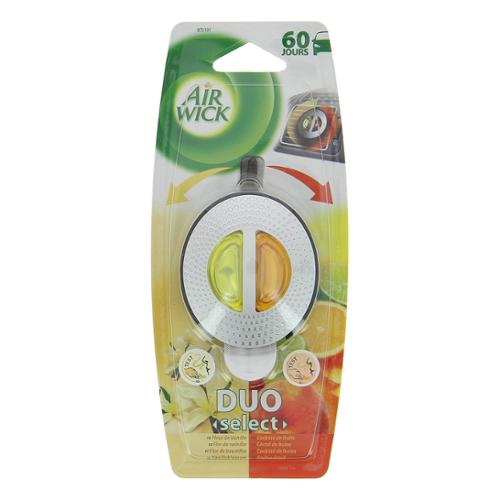 AIR WICK diffuseur duo silver Fleur vanille/Fruits