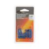 XLTECH 10 capicorda piatti/femmine/guaina blu 6,35mm sezione 1-2,5mm2