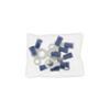 XLTECH 10 cosses  illets: 5 diamètre 4mm et 5 diamètre 6mm section 1-2,5mm2 bleu