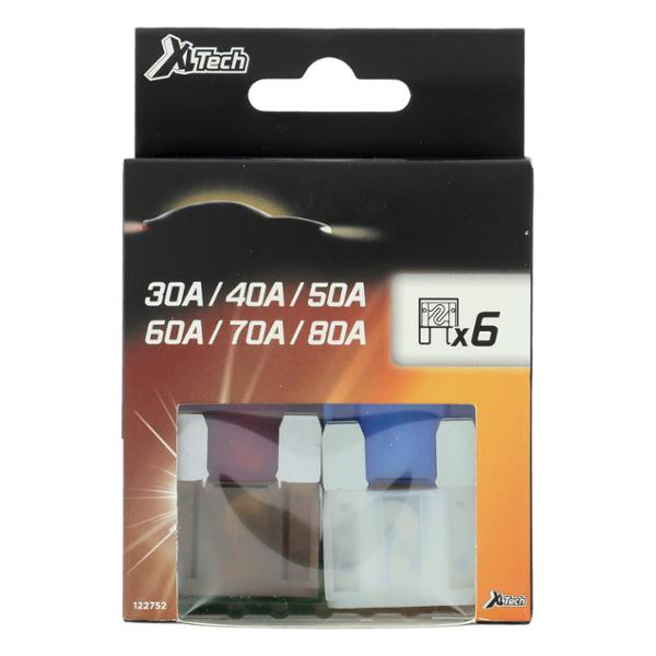 XLTECH 6 maxi fusibili assortiti