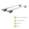 Green Valley 2 barres de toit Alu TRAX 135cm