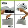 KINE TRAVEL Coussin Microbilles 2 en 1 : Tour de Cou et Oreiller de voyage