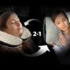KINE TRAVEL Coussin Microbilles 2 en 1 : Tour de Cou et Oreiller de voyage