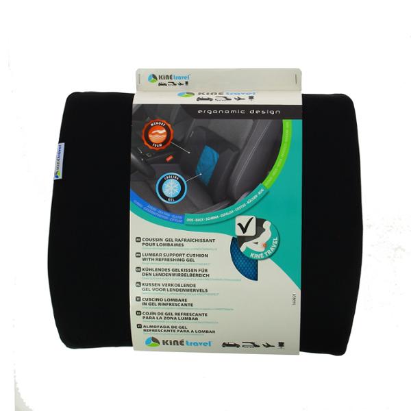 KINE TRAVEL Coussin Lombaire en Gel, Ergonomique, Approuvé par un Kiné