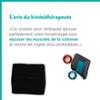 KINE TRAVEL Coussin Lombaire en Gel, Ergonomique, Approuvé par un Kiné