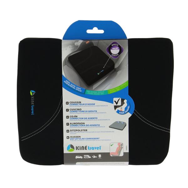 KINE TRAVEL Coussin Correcteur Assise Mémoire de Forme - Ergonomie du Dos