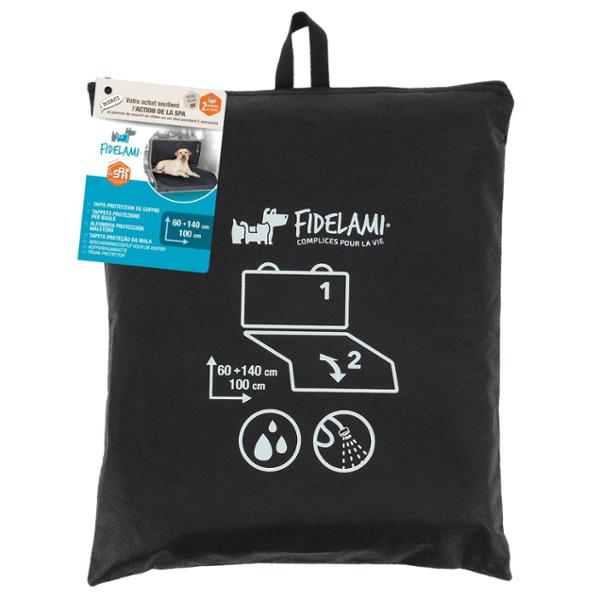 FIDELAMI Tapis de protection de coffre 3 pièces