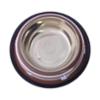 FIDELAMI Gamelle Inox Anti-Dérapant, Chien Chat, 22 x 6cm, Brun
