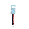 FIDELAMI Collier pour Chien Bleu Blanc Rouge, Léger, L 33 < 55 cm