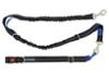 FIDELAMI Laisse Ceinture Mains Libres, Extensible, 2 poignées, 130 à 170 cm
