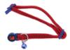 FIDELAMI collare gatto riflettente rosso/blu