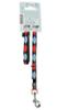 FIDELAMI Laisse et Collier Chat, Kit Promenade, Anti-Etranglement, Rouge et Bleu