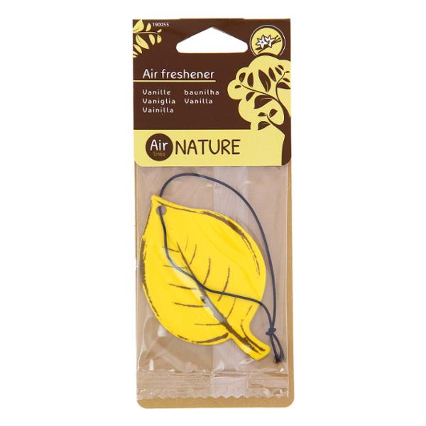AirLinéa Nature carte parfumée à suspendre au rétroviseur parfum vanille