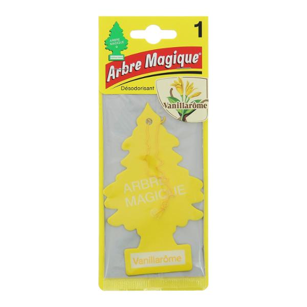 ARBRE MAGIQUE carte parfumée à suspendre au rétroviseur parfum vanille