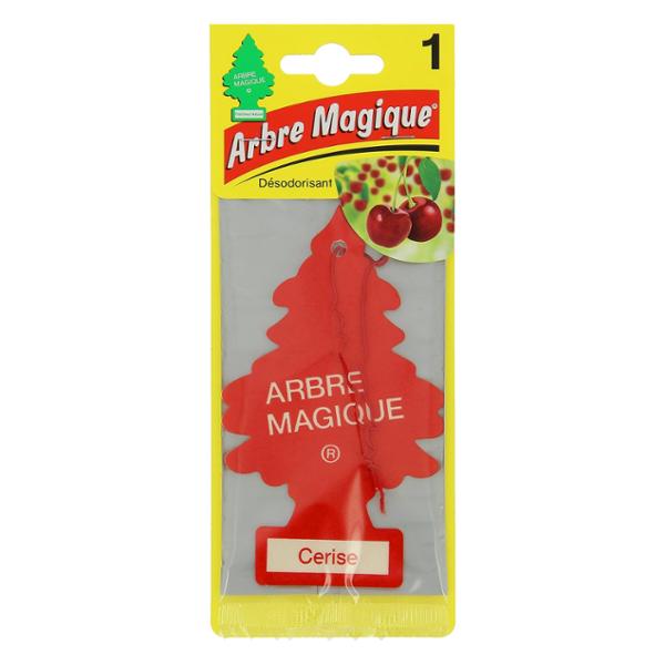 Carte parfumée du plus mythique des sapins, à suspendre par un élastique au rétroviseur.
Sapin au parfum original de cerise, pour une ambiance acidulée dans le véhicule.
Un classique indémodable apprécié par tous.