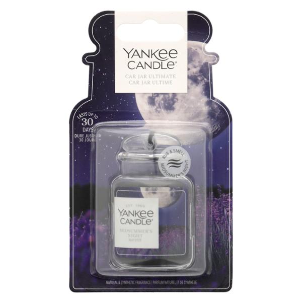 YANKEE CANDLE Car Jar Ultimate à suspendre. Nuit d'été