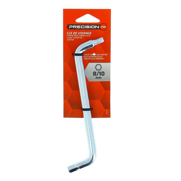 PRECISION STEEL chiave cambio olio esagonale 8-10mm