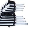 PRECISION-STEEL 9pcs torx key set T10-50
