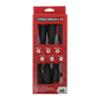 PRECISION STEEL set 6 giraviti : 3 a croce/3 piatti