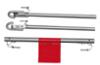 PRECISION-STEEL tow bar 2T - L.1,80m