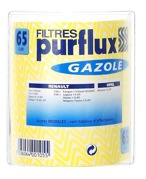 PURFLUX filtre à gazole C481Y
