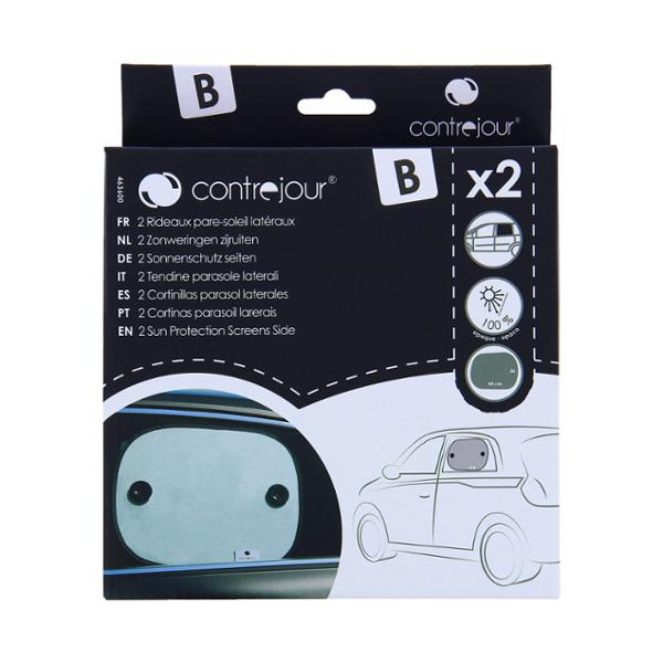 CONTREJOUR 2 tendine parasole laterali standard 44x36cm