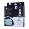 CONTREJOUR 2 tendine parasole laterali standard 44x36cm