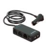 Chargeur multi-prises de voiture forte puissance 6.8A