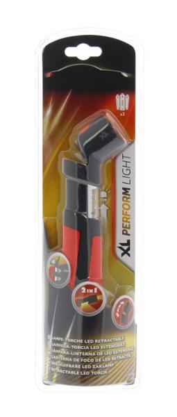 XLPL lampada torcia LED estensibile con pile