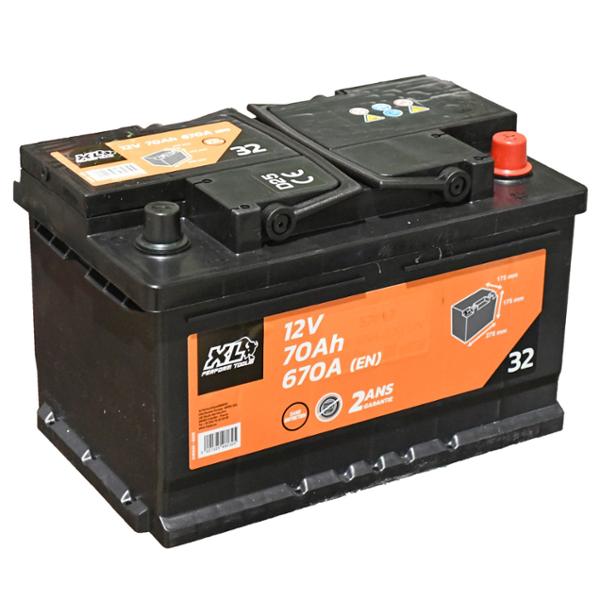 XL Perform Tools Batterie 32 Auto 12V 670A 70Ah L3B